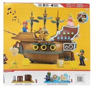 Super Mario - Deluxe Browser’s Airship Play Set